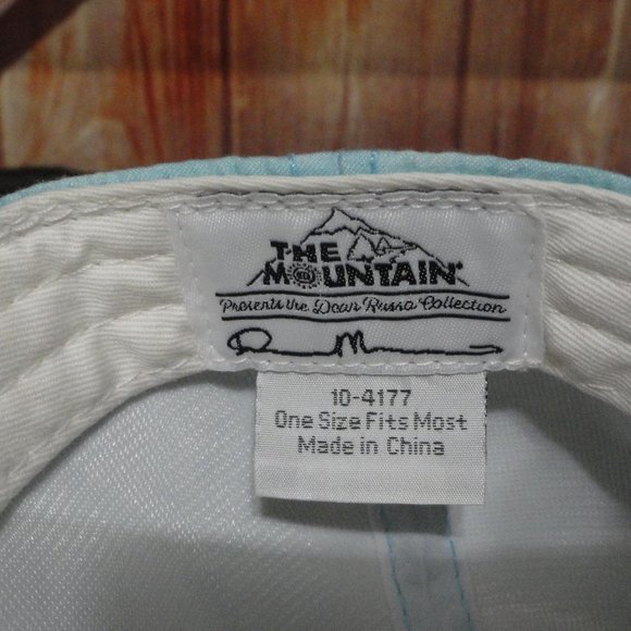 Dog is love Colorful Dog ball cap~EUC~tie dye blue, hook & loop back~Dog… - Picture 7 of 8